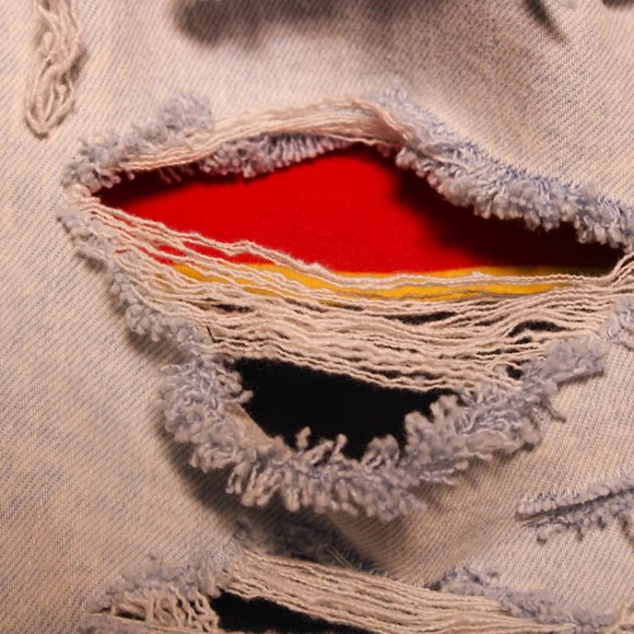 1 of 1 Coca - Cola Jean Jacket Handmadw - Picture 3 of 9